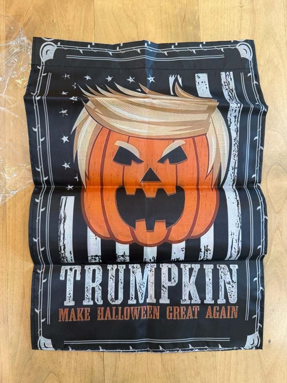 Trumpkin Make Halloween Great Again Decorative Garden Flag